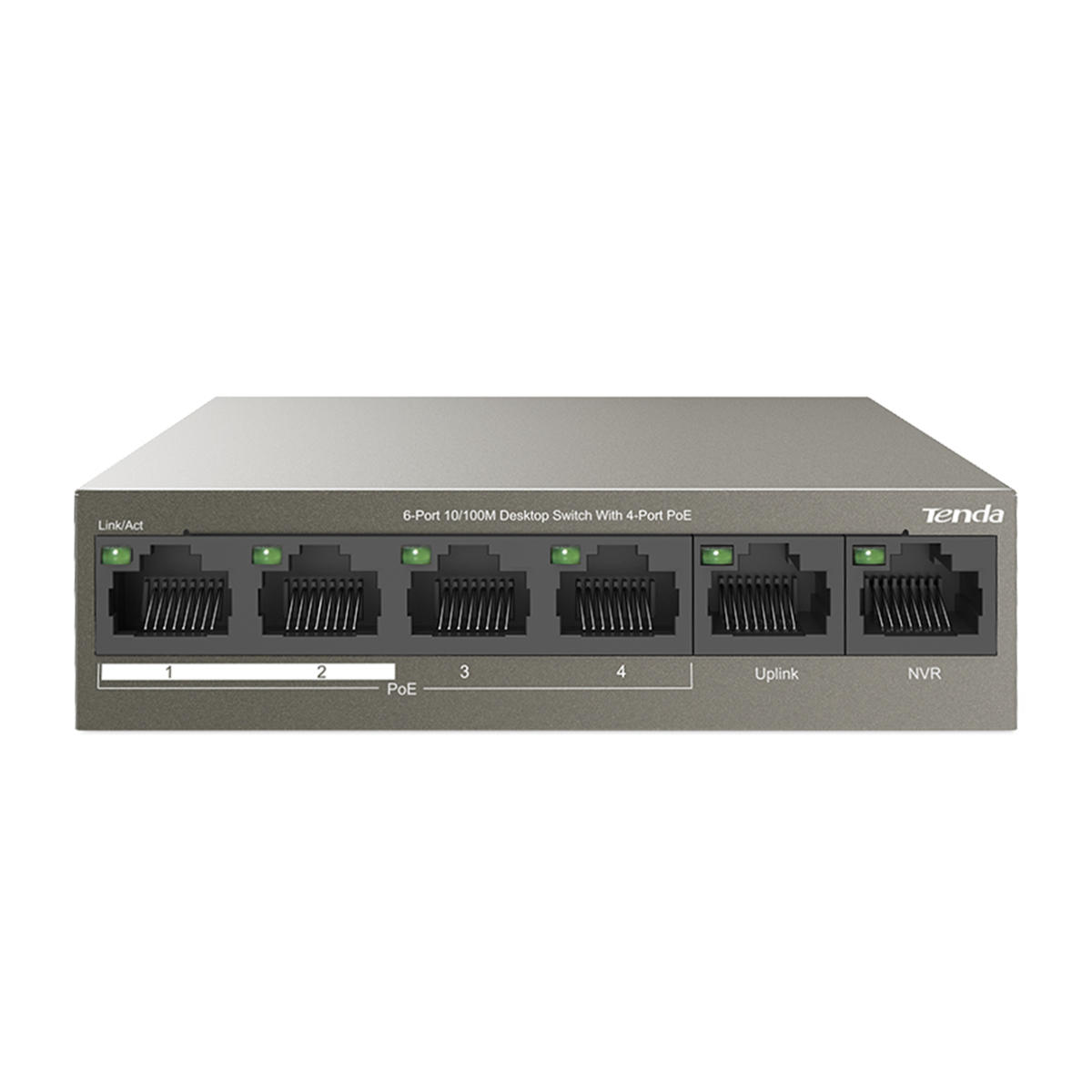 سوئیچ شبکه 6 پورت تندا مدل TEF1106P-4-63W سوئیچ شبکه 6 پورت تندا مدل TEF1106P-4-63W