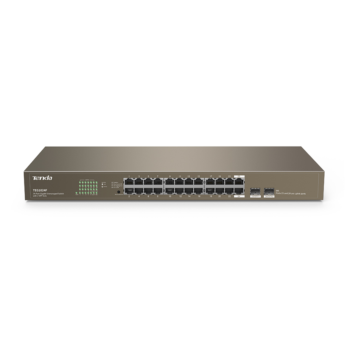 سوئیچ شبکه 24 پورت تندا مدل TEG1024F سوئیچ شبکه 24 پورت تندا مدل TEG1024F