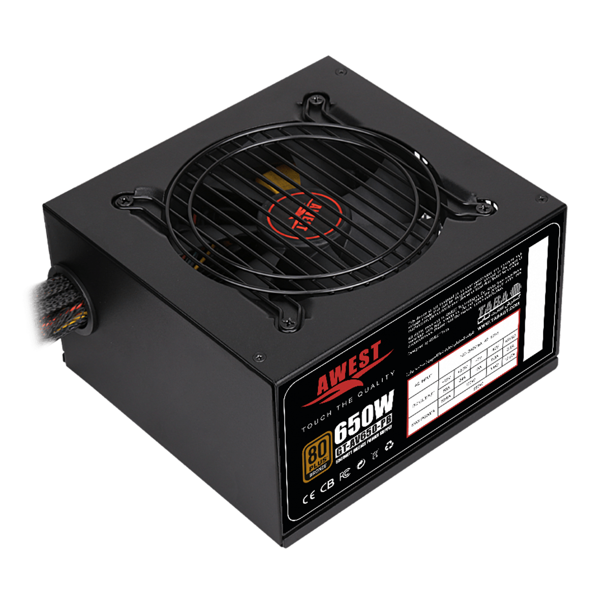 پاور کامپیوتر اوست مدل AV650-PB پاور کامپیوتر اوست مدل AV650-PB