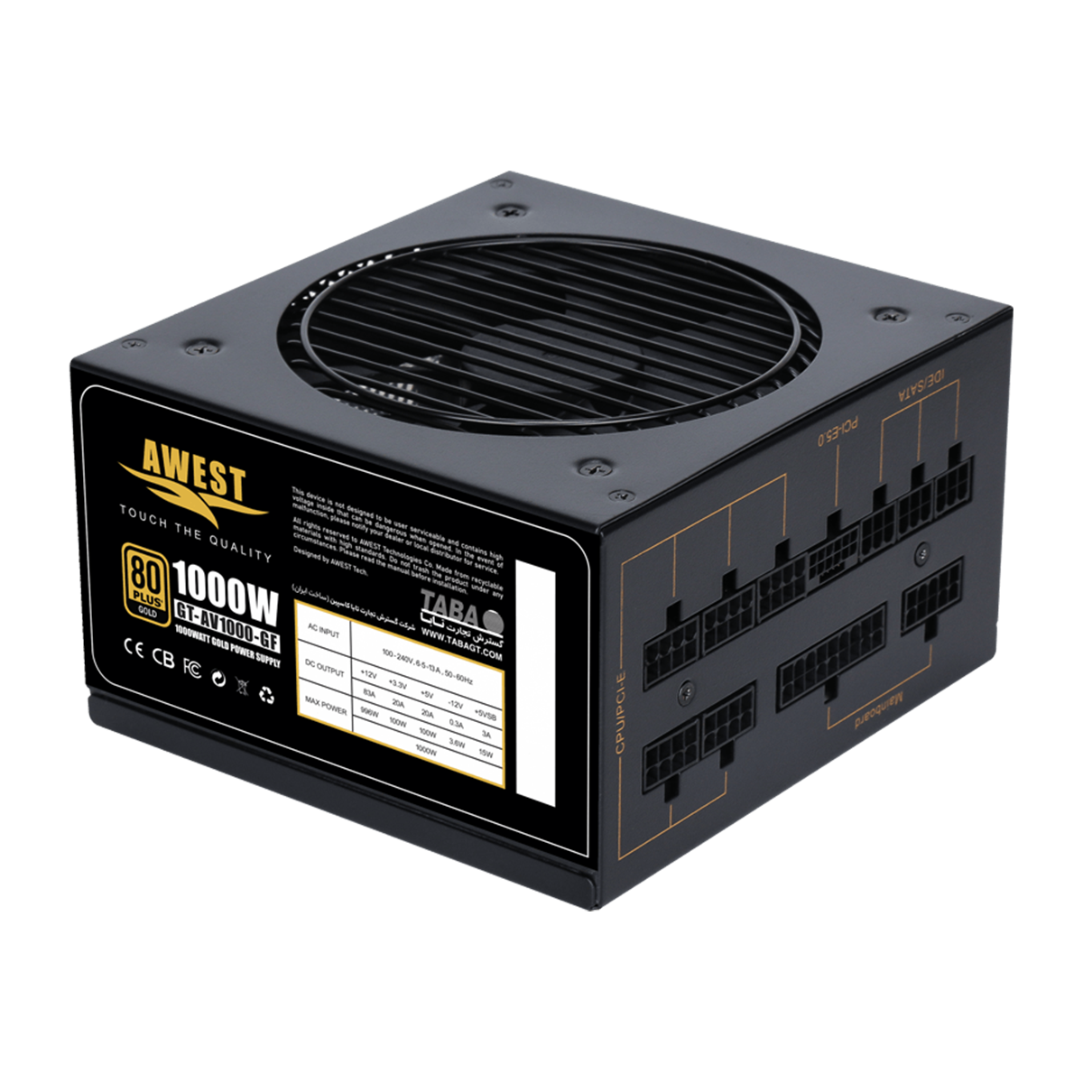 پاور کامپیوتر اوست مدل AV1000-GF پاور کامپیوتر اوست مدل AV1000-GF
