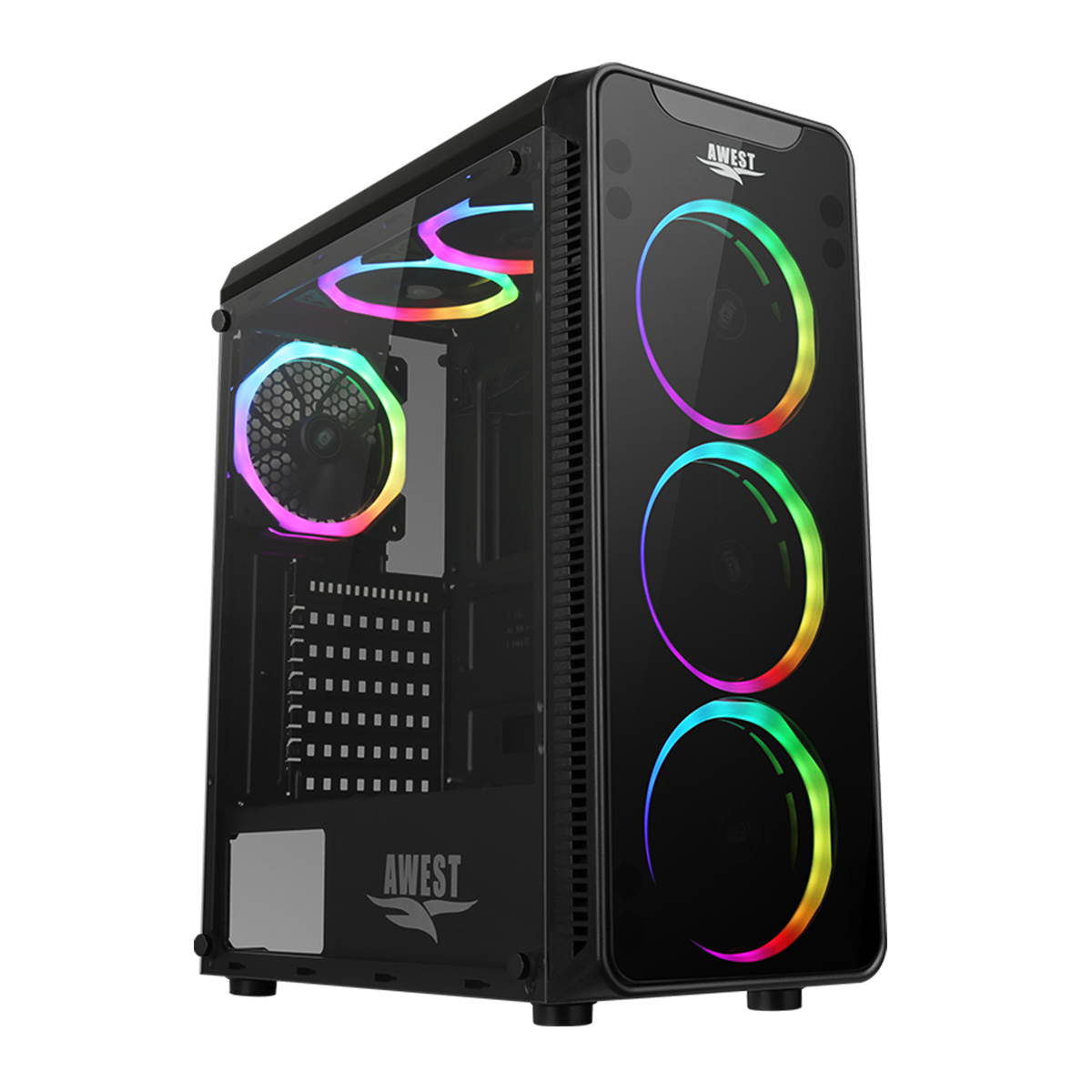 کیس کامپیوتر گیمینگ اوست مدل GT-AV05 کیس کامپیوتر گیمینگ اوست مدل GT-AV05