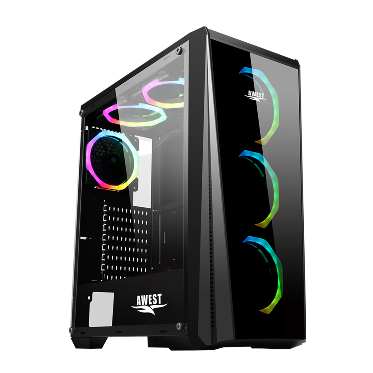 کیس کامپیوتر گیمینگ اوست مدل GT-AV01 کیس کامپیوتر گیمینگ اوست مدل GT-AV01