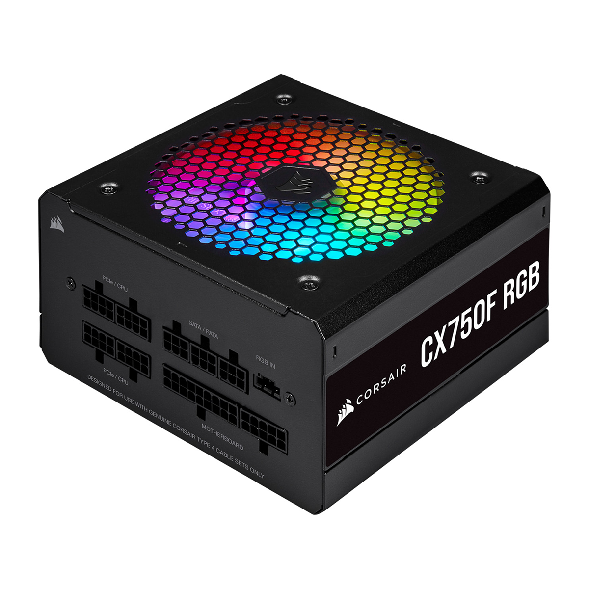 پاور کامپیوتر کورسیر مدل CX750F RGB CP-9020218 پاور کامپیوتر کورسیر مدل CX750F RGB CP-9020218