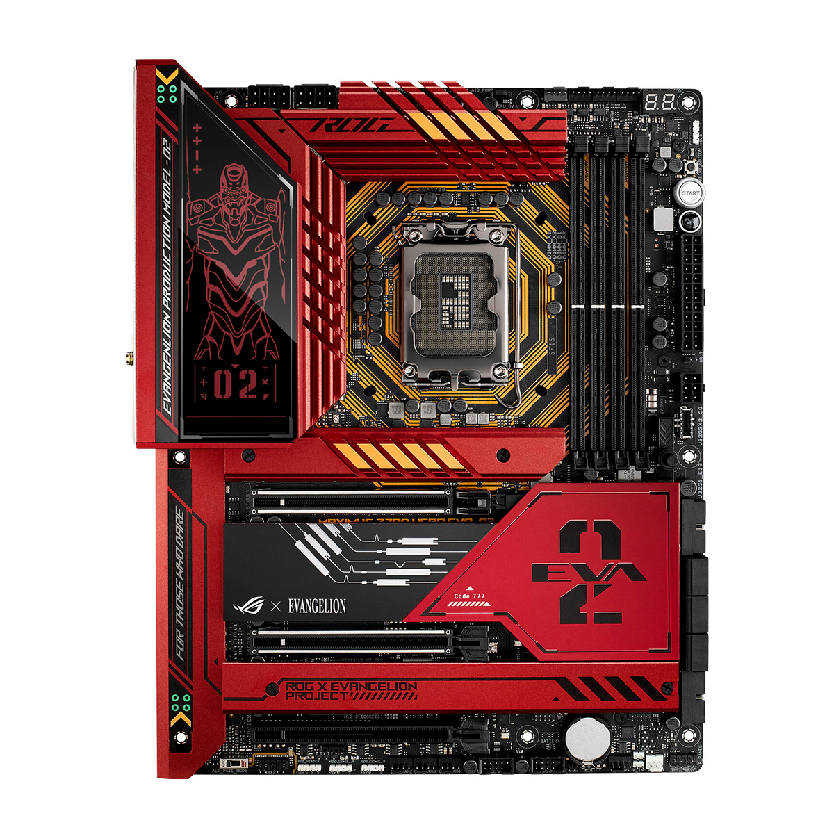 مادربرد ایسوس مدل ROG MAXIMUS Z790 HERO EVA-02 EDITION مادربرد ایسوس مدل ROG MAXIMUS Z790 HERO EVA-02 EDITION