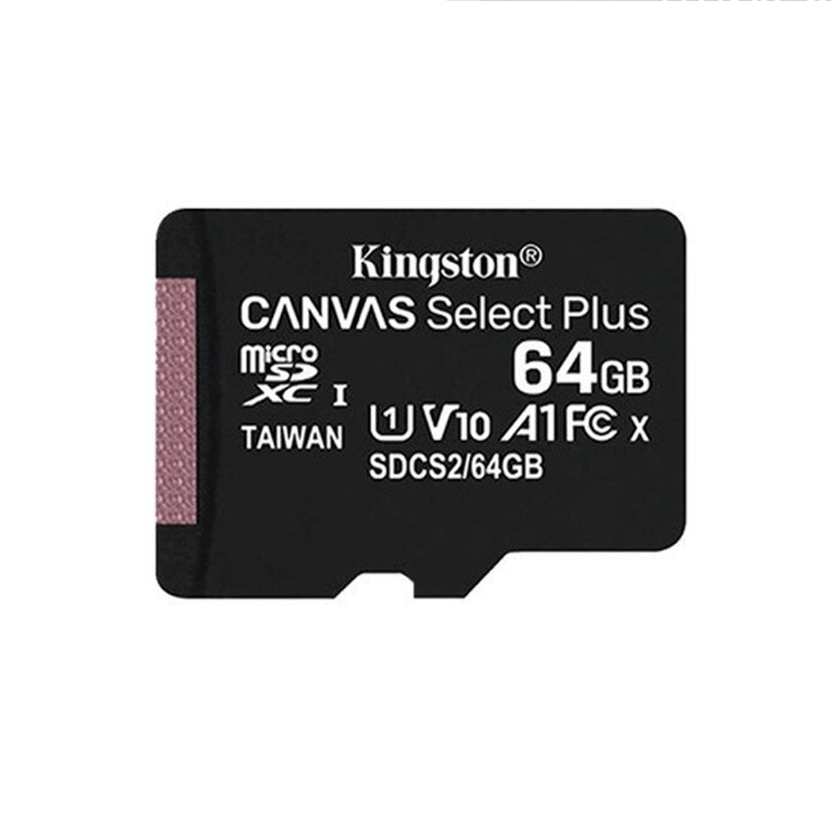 کارت حافظه microSDXC کینگستون مدل CANVAS کلاس 10 استاندارد UHS-I U1 سرعت 100MBps ظرفیت 64 گیگابایت کارت حافظه microSDXC کینگستون مدل CANVAS کلاس 10 استاندارد UHS-I U1 سرعت 100MBps ظرفیت 64 گیگابایت