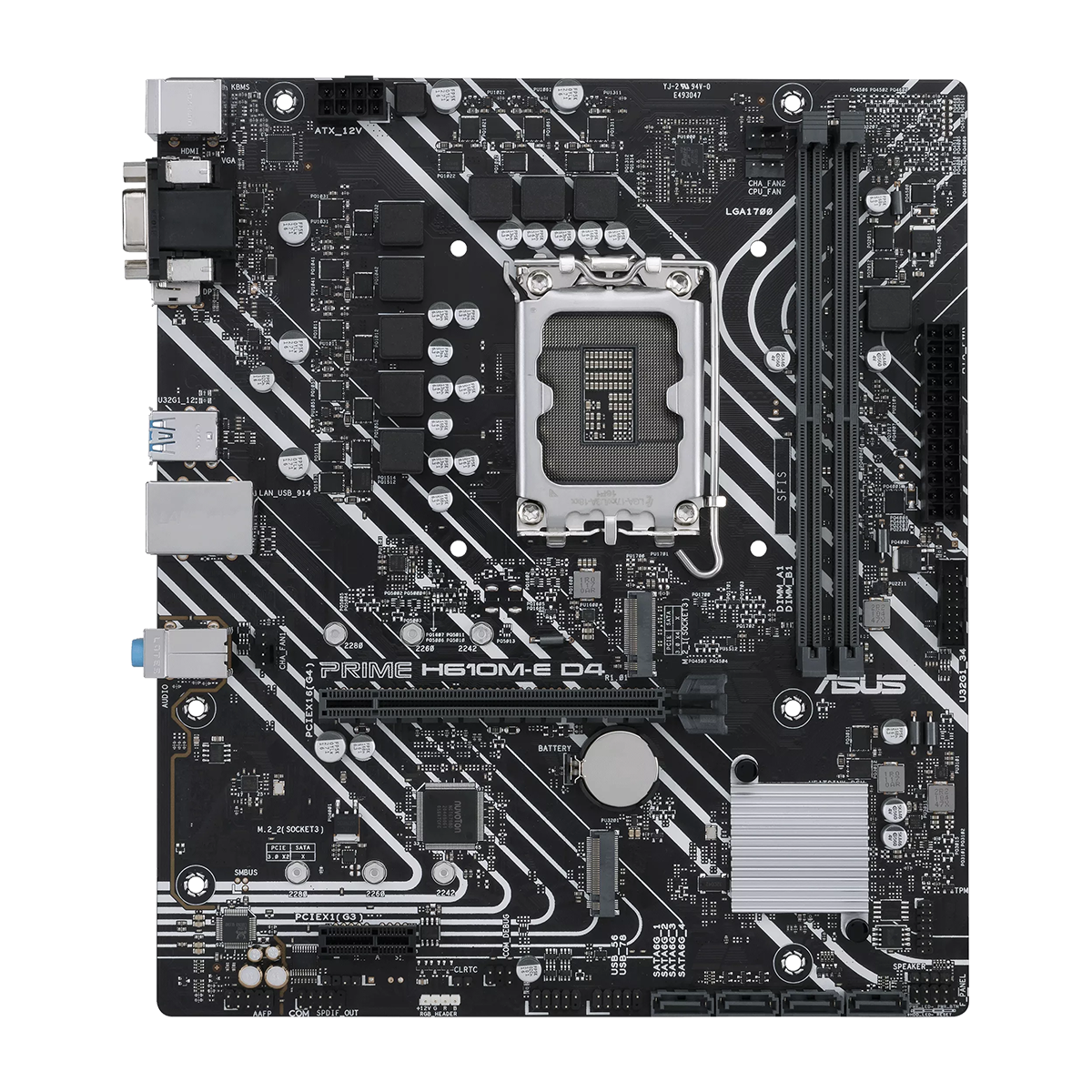 مادربرد ایسوس مدل PRIME H610M-E D4-CSM مادربرد ایسوس مدل PRIME H610M-E D4-CSM