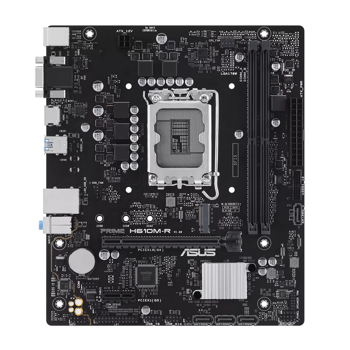 مادربرد ایسوس مدل PRIME H610M-R مادربرد ایسوس مدل PRIME H610M-R