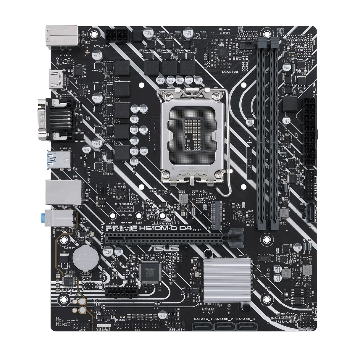 مادربرد ایسوس مدل PRIME H610M-D D4 مادربرد ایسوس مدل PRIME H610M-D D4