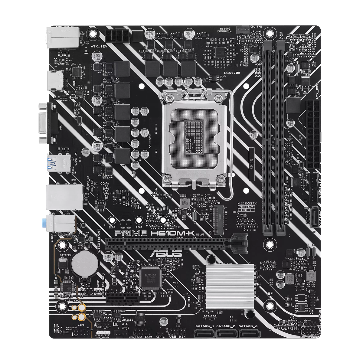 مادربرد ایسوس مدل PRIME H610M-K مادربرد ایسوس مدل PRIME H610M-K