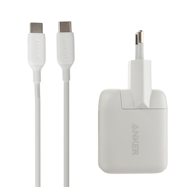 شارژر دیواری انکر مدل B2019 به همراه کابل تبدیل USB-C شارژر دیواری انکر مدل B2019 به همراه کابل تبدیل USB-C