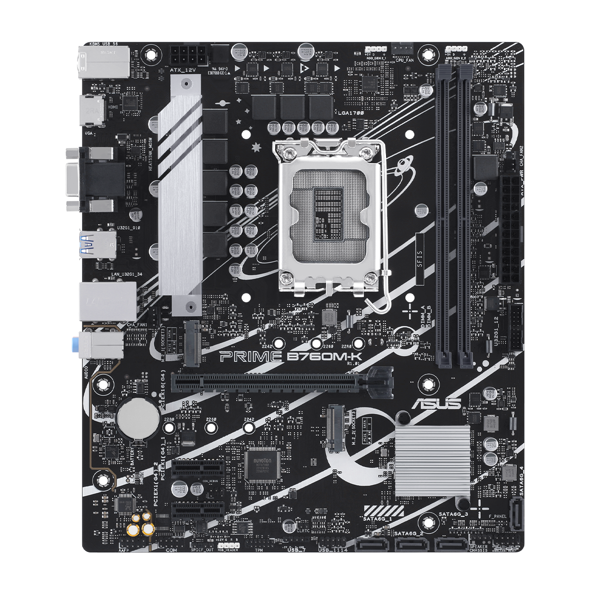 مادربرد ایسوس مدل Prime B760M-K مادربرد ایسوس مدل Prime B760M-K