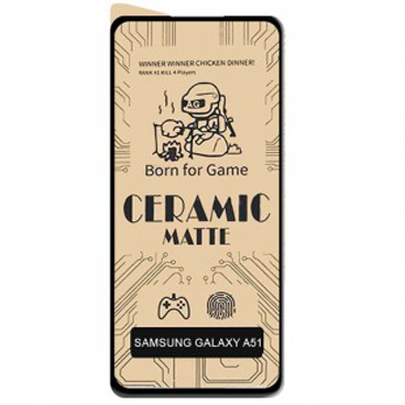 محافظ صفحه نمایش سرامیکی مات سامسونگ Galaxy A51 محافظ صفحه نمایش سرامیکی مات سامسونگ Galaxy A51