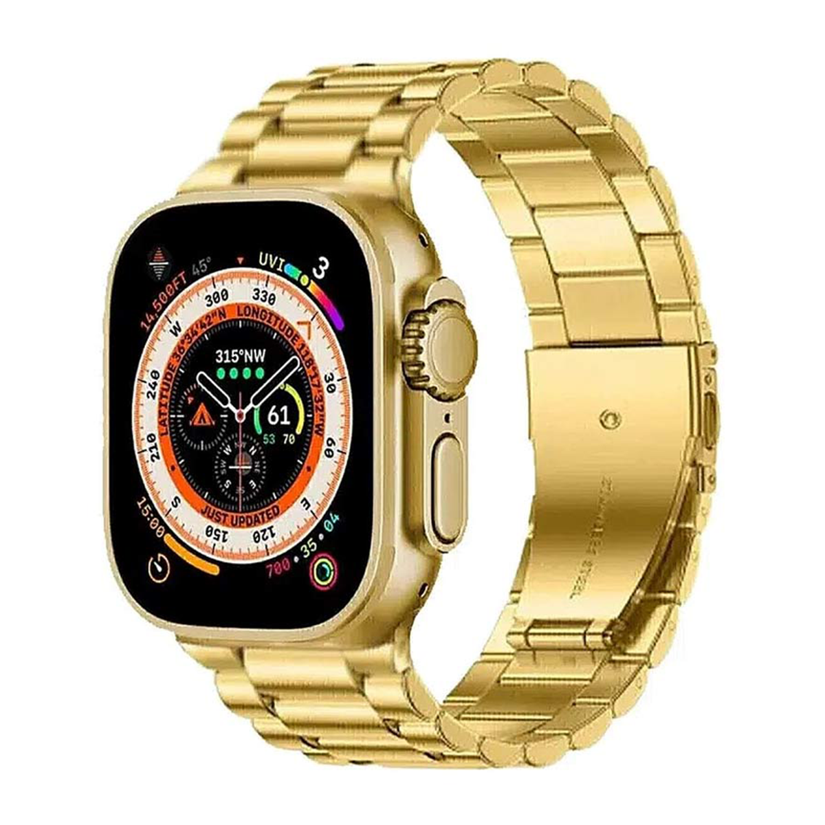 ساعت هوشمند XKIN مدل Watch Pro با بند Golden Steel
