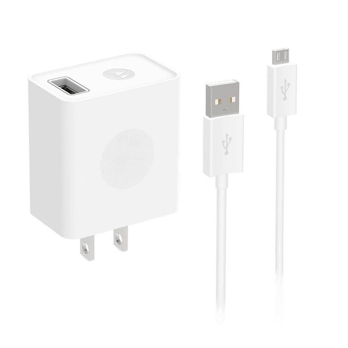 شارژر دیواری موتورولا مدل 10 وات به همراه کابل microUSB شارژر دیواری موتورولا مدل 10 وات به همراه کابل microUSB