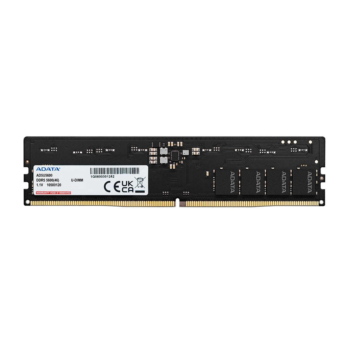 رم کامپیوتر DDR5 تک کاناله 5600 مگاهرتز CL46 ای دیتا ظرفیت 16 گیگابایت رم کامپیوتر DDR5 تک کاناله 5600 مگاهرتز CL46 ای دیتا ظرفیت 16 گیگابایت