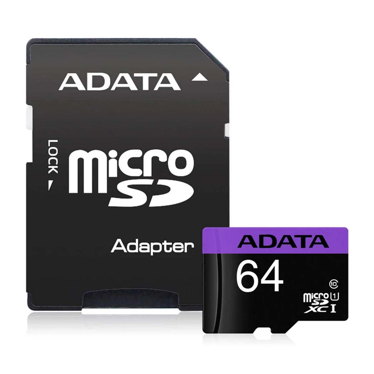 کارت حافظه microSDHC ای دیتا مدل Premier کلاس 10 استاندارد UHS-I U1 سرعت 80MBps ظرفیت 64 گیگابایت همراه با آداپتور کارت حافظه microSDHC ای دیتا مدل Premier کلاس 10 استاندارد UHS-I U1 سرعت 80MBps ظرفیت 64 گیگابایت همراه با آداپتور