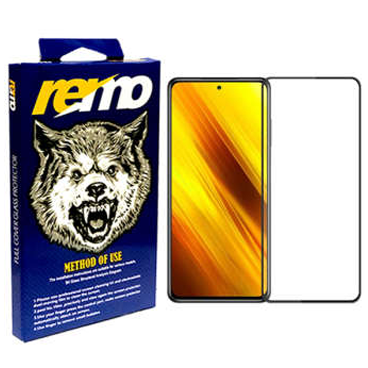 محافظ شیشهای (گلس) فول مارک remo گوشی شیائومی Poco X3 NFC/ Poco X3 Pro محافظ شیشهای (گلس) فول مارک remo گوشی شیائومی Poco X3 NFC/ Poco X3 Pro