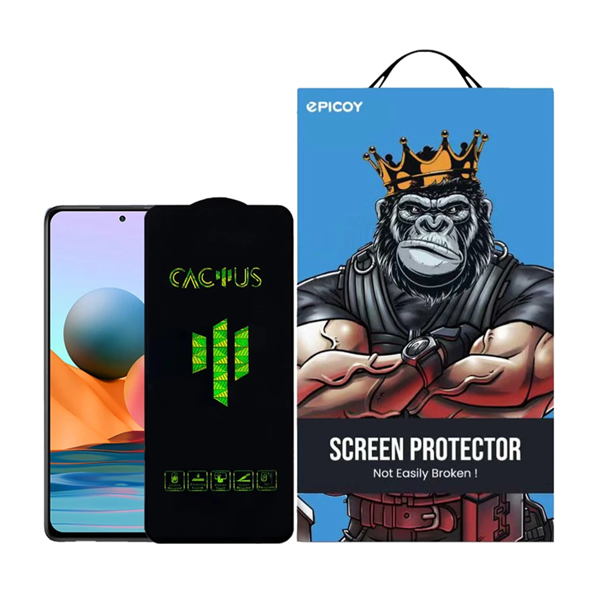 گلس گوشی شیائومی Redmi Note 10 Pro Max اپیکوی مدل Cactus گلس گوشی شیائومی Redmi Note 10 Pro Max اپیکوی مدل Cactus