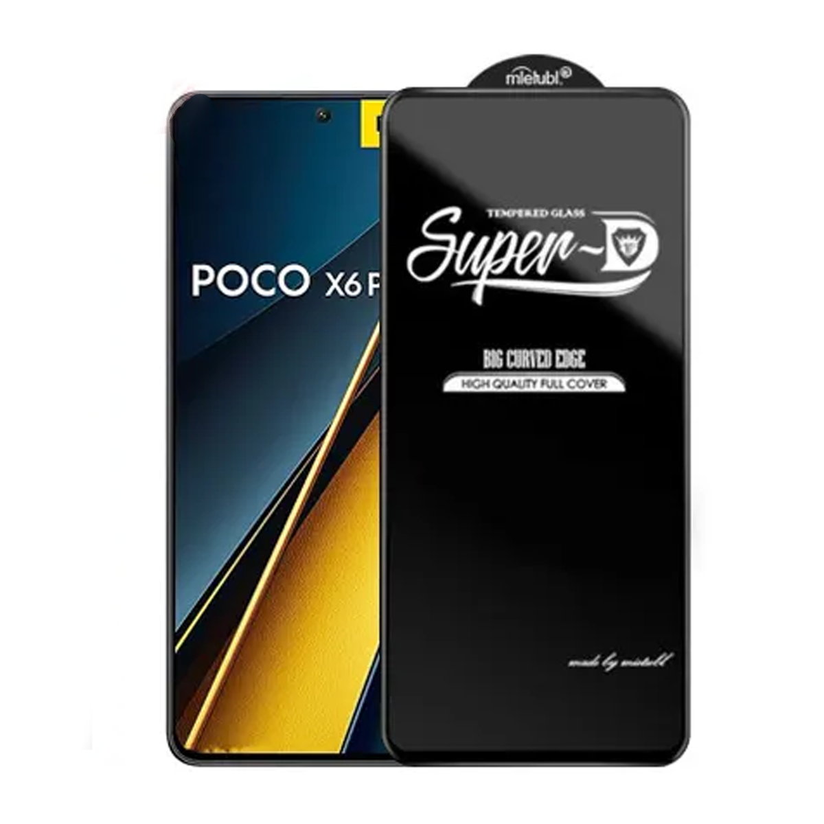 گلس گوشی پوکو X6 Pro 5G میتوبل مدل Tempered Super D گلس گوشی پوکو X6 Pro 5G میتوبل مدل Tempered Super D