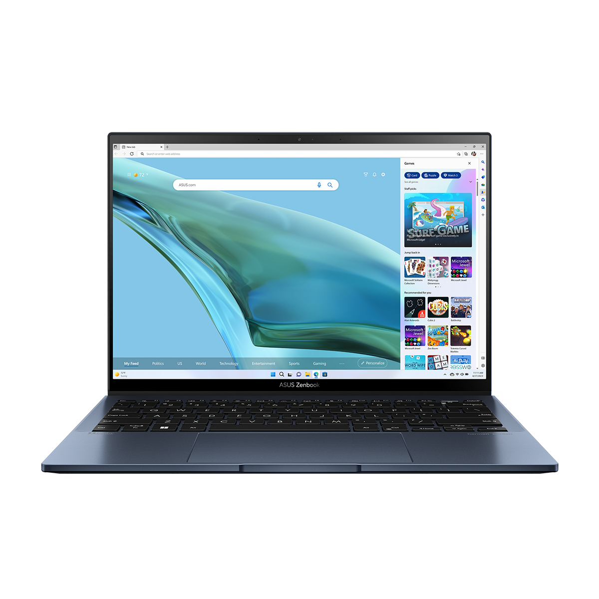 لپ تاپ ایسوس 13.3 اینچی مدل Zenbook S 13 OLED UM5302LA R7 7840U 16GB 1TB لپ تاپ ایسوس 13.3 اینچی مدل Zenbook S 13 OLED UM5302LA R7 7840U 16GB 1TB
