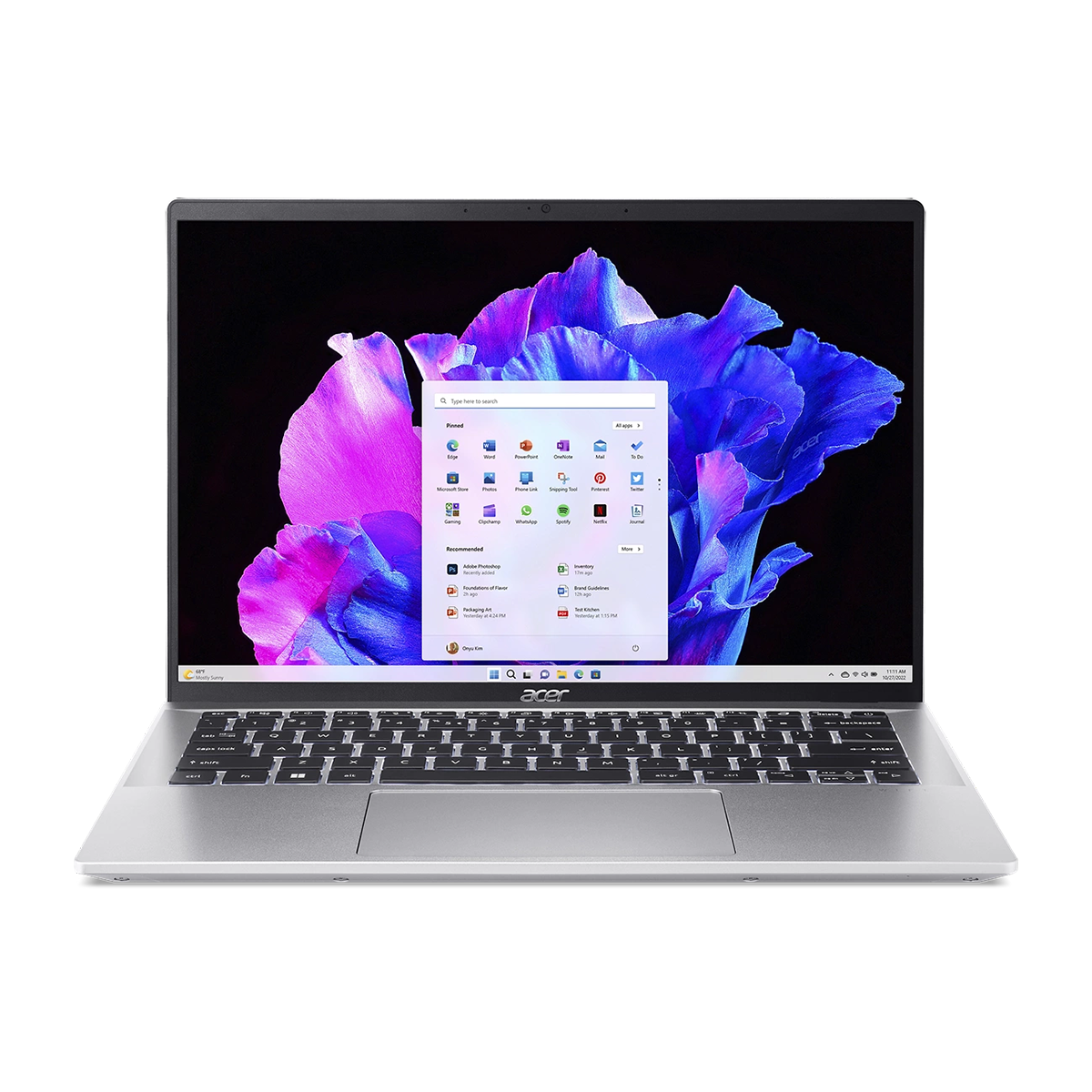 لپ تاپ ایسر 14 اینچی مدل Swift Go Ultra 5 125H 16GB 512GB لپ تاپ ایسر 14 اینچی مدل Swift Go Ultra 5 125H 16GB 512GB