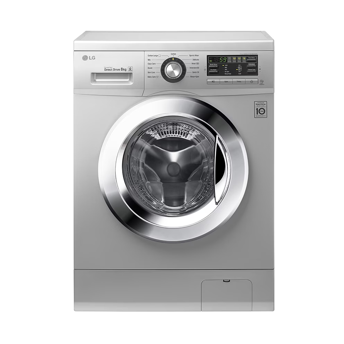 ماشین لباسشویی ال جی 8 کیلویی مدل F1496TDT24 ماشین لباسشویی ال جی 8 کیلویی مدل F1496TDT24
