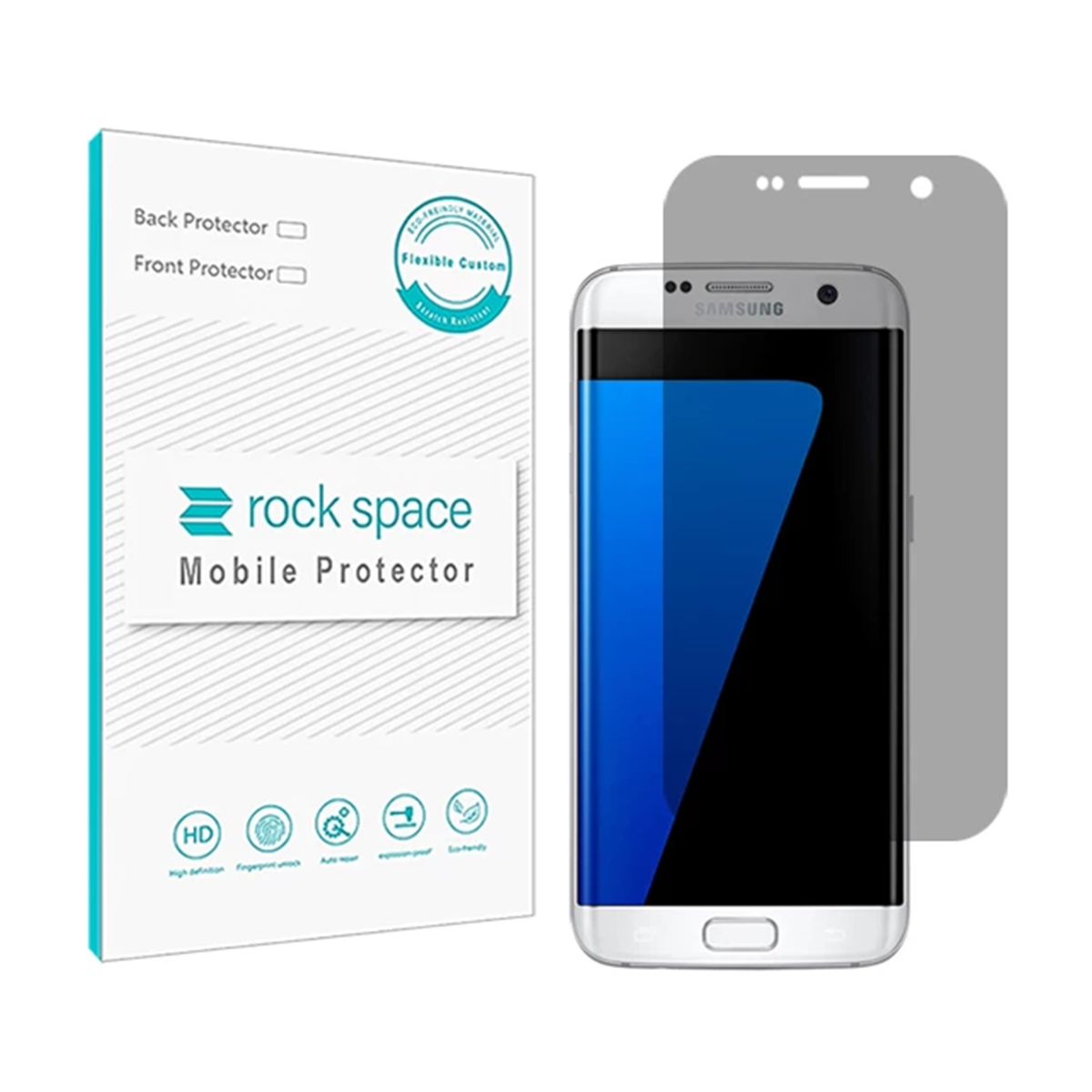 گلس حریم شخصی مات گوشی سامسونگ Galaxy S7 Edge راک اسپیس مدل PRV گلس حریم شخصی مات گوشی سامسونگ Galaxy S7 Edge راک اسپیس مدل PRV