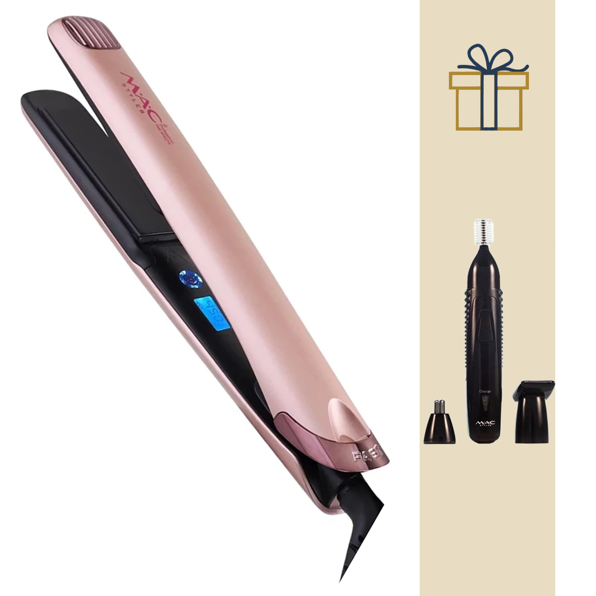 اتو مو مک استایلر مدل MC-3076A به همراه موزن گوش و بینی مدل MC-8809 اتو مو مک استایلر مدل MC-3076A به همراه موزن گوش و بینی مدل MC-8809