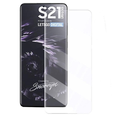 محافظ صفحه نمایش UV مناسب برای گوشی سامسونگ Galaxy S21 Ultra محافظ صفحه نمایش UV مناسب برای گوشی سامسونگ Galaxy S21 Ultra