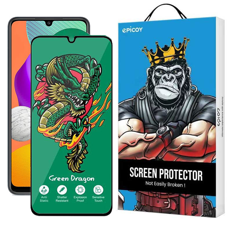 محافظ صفحه نمایش اپیکوی مدل Green Dragon ExplosionProof مناسب برای گوشی موبایل سامسونگ Galaxy M22 4G/ M21 4G/ M21s 4G / M10s 4G محافظ صفحه نمایش اپیکوی مدل Green Dragon ExplosionProof مناسب برای گوشی موبایل سامسونگ Galaxy M22 4G/ M21 4G/ M21s 4G / M10s 4G