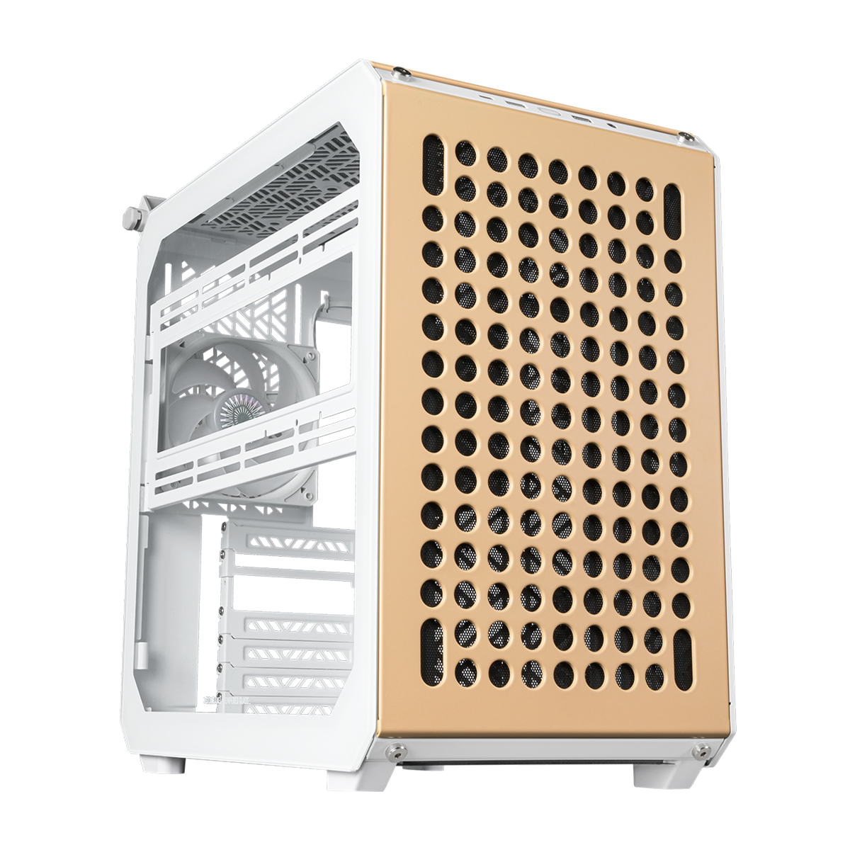 کیس کامپیوتر کولر مستر مدل QUBE 500 FLATPACK MACARON EDITION