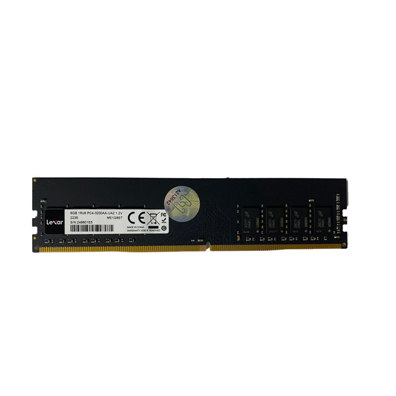 رم دسکتاپ DDR4 تک کاناله 3200 مگاهرتز CL19 لکسار مدل LD4AU008G ظرفیت 8 گیگابایت رم دسکتاپ DDR4 تک کاناله 3200 مگاهرتز CL19 لکسار مدل LD4AU008G ظرفیت 8 گیگابایت