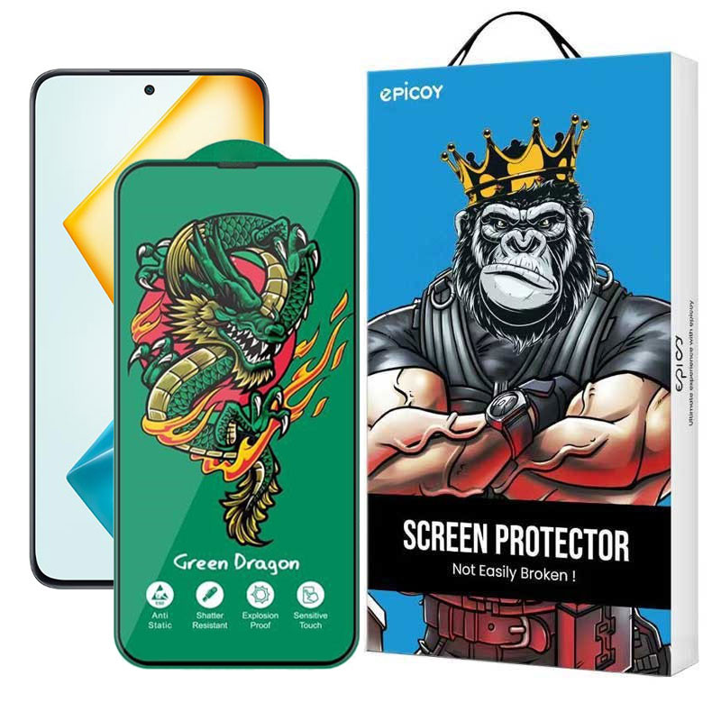 محافظ صفحه نمایش اپیکوی مدل Green Dragon ExplosionProof مناسب برای گوشی موبایل آنر 90 Lite/ 90 GT/ X8a/ X8b/ X8 4G محافظ صفحه نمایش اپیکوی مدل Green Dragon ExplosionProof مناسب برای گوشی موبایل آنر 90 Lite/ 90 GT/ X8a/ X8b/ X8 4G