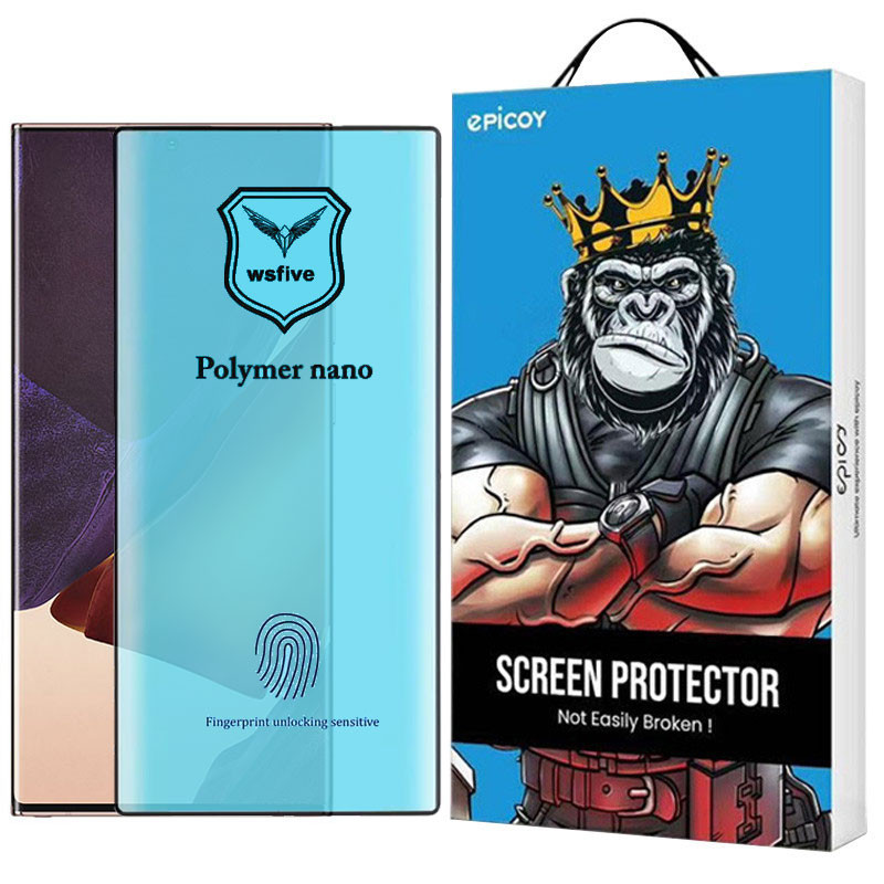 محافظ صفحه نمایش اپیکوی مدل Polymer Nano مناسب برای گوشی موبایل سامسونگ Galaxy Note 20 Ultra محافظ صفحه نمایش اپیکوی مدل Polymer Nano مناسب برای گوشی موبایل سامسونگ Galaxy Note 20 Ultra