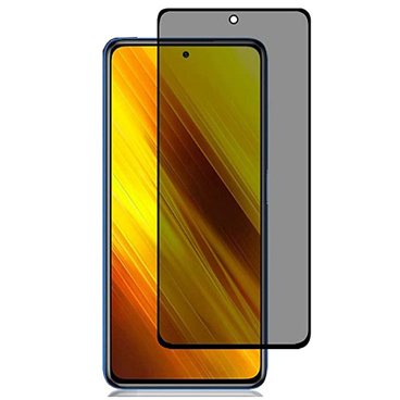 محافظ شیشه ای تمام چسب Privacy مناسب برای گوشی شیائومی Poco X3 NFC / Poco X3 Pro محافظ شیشه ای تمام چسب Privacy مناسب برای گوشی شیائومی Poco X3 NFC / Poco X3 Pro