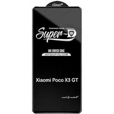 محافظ صفحه نمایش(گلس) Super D گوشی موبایل شیائومی Poco X3 GT محافظ صفحه نمایش(گلس) Super D گوشی موبایل شیائومی Poco X3 GT