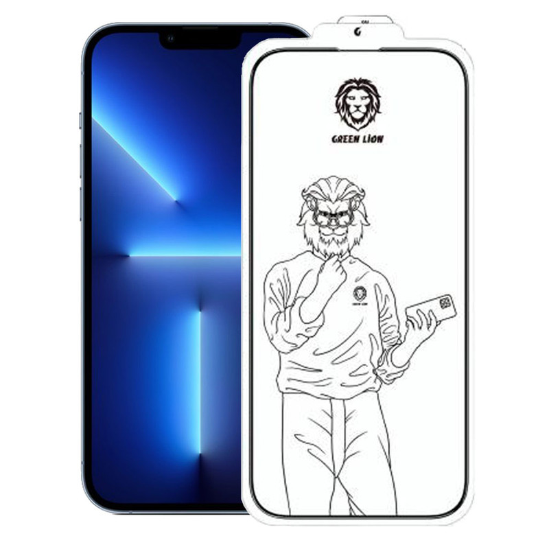 محافظ صفحه نمایش گرین لاین مدل Steve Clear مناسب برای گوشی موبایل اپل iPhone 13 Pro Max- 14 Plus محافظ صفحه نمایش گرین لاین مدل Steve Clear مناسب برای گوشی موبایل اپل iPhone 13 Pro Max- 14 Plus