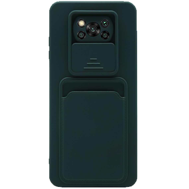 کاور سیلیکونی محافظ لنزدار کشویی مدل جا کارتی دار مناسب برای گوشی موبایل شیائومی Poco X3 Nfc / Poco X3 Pro کاور سیلیکونی محافظ لنزدار کشویی مدل جا کارتی دار مناسب برای گوشی موبایل شیائومی Poco X3 Nfc / Poco X3 Pro