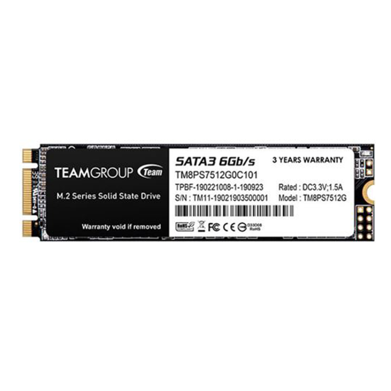 هارد اس اس دی اینترنال تیم گروپ مدل MS30 M.2 2280 ظرفیت 512 گیگابایت هارد اس اس دی اینترنال تیم گروپ مدل MS30 M.2 2280 ظرفیت 512 گیگابایت