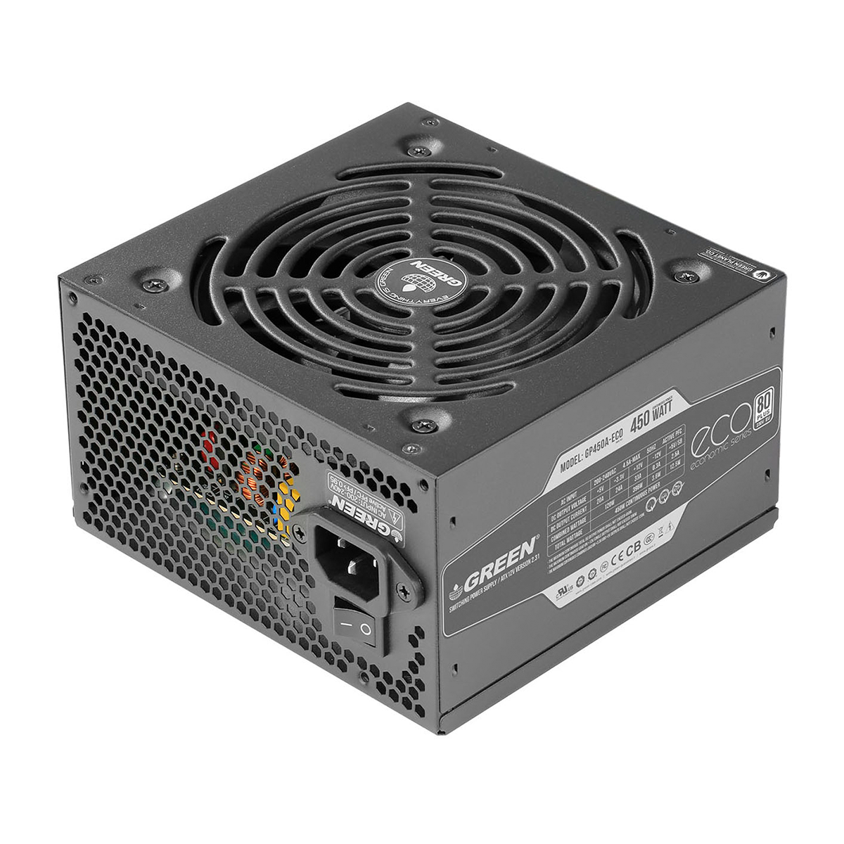 پاور کامپیوتر گرین مدل GP350A-ECO Rev3.1 پاور کامپیوتر گرین مدل GP350A-ECO Rev3.1
