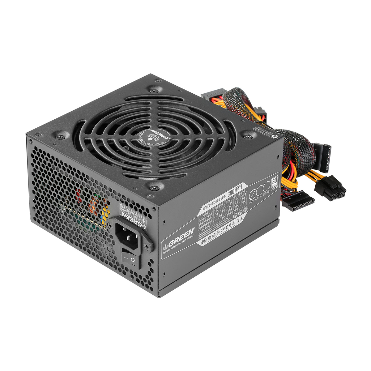 پاور کامپیوتر گرین مدل GP300A-ECO Rev3.1 پاور کامپیوتر گرین مدل GP300A-ECO Rev3.1