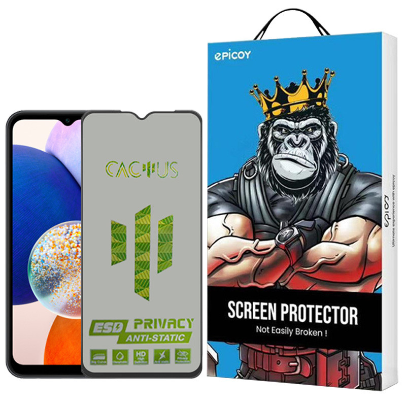 محافظ صفحه نمایش اپیکوی مدل Cactus-ESD-Privacy مناسب برای گوشی موبایل سامسونگ Galaxy A14 4G/5G محافظ صفحه نمایش اپیکوی مدل Cactus-ESD-Privacy مناسب برای گوشی موبایل سامسونگ Galaxy A14 4G/5G