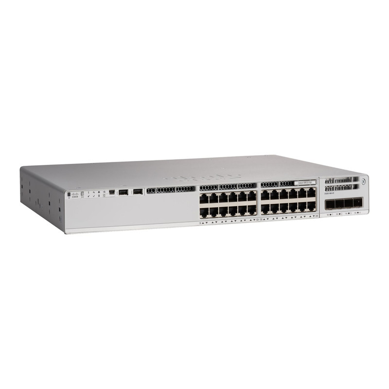سوئیچ شبکه 24 پورت سیسکو مدل C9200L-24P-4G-E سوئیچ شبکه 24 پورت سیسکو مدل C9200L-24P-4G-E