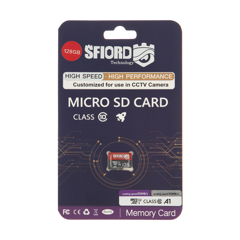 کارت حافظه microSDXC اسفیورد مدل Ultra A1 کلاس 10 استاندارد UHS-I سرعت 95MBps ظرفیت 128 گیگابایت کارت حافظه microSDXC اسفیورد مدل Ultra A1 کلاس 10 استاندارد UHS-I سرعت 95MBps ظرفیت 128 گیگابایت