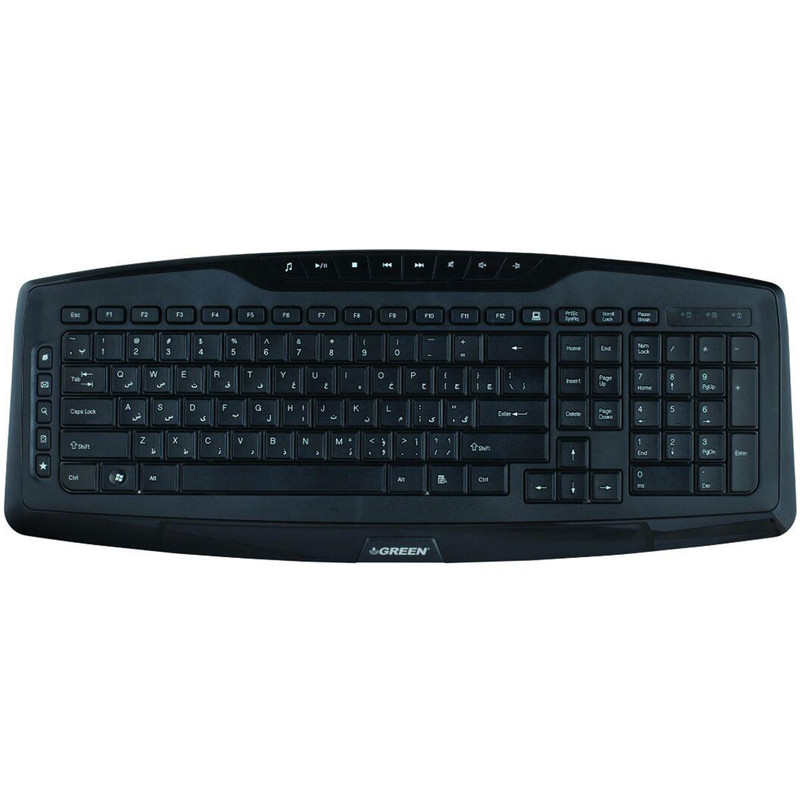 کیبورد با سیم گرین مدل GK-501 کیبورد با سیم گرین مدل GK-501