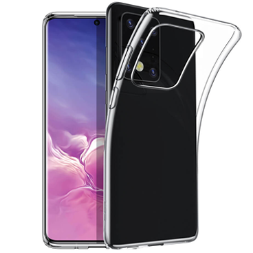 قاب ژلهای شفاف داخل کارتون مناسب برای گوشی سامسونگ مدل Galaxy S20 Ultra 5G قاب ژلهای شفاف داخل کارتون مناسب برای گوشی سامسونگ مدل Galaxy S20 Ultra 5G