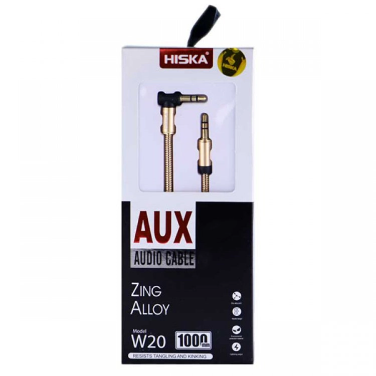 کابل AUX برند HISKA مدل W20 کابل AUX برند HISKA مدل W20