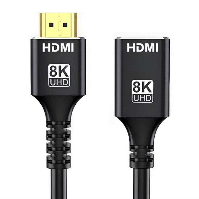 کابل افزایش طول HDMI کوتتسی مدل 87413 طول 1.0متر کابل افزایش طول HDMI کوتتسی مدل 87413 طول 1.0متر