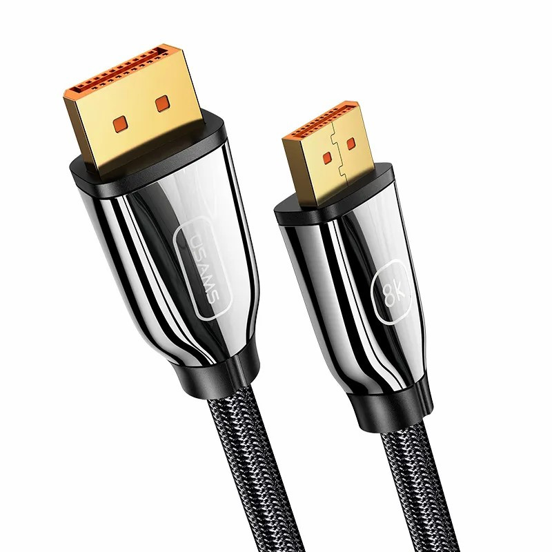کابل Display Port یوسمز مدل US-SJ532 8K طول 2 متر کابل Display Port یوسمز مدل US-SJ532 8K طول 2 متر