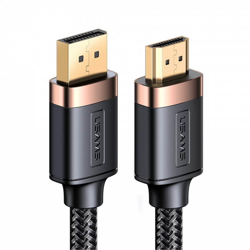 کابل تبدیل Display Port به HDMI یوسمز کد sj530 طول 2 متر کابل تبدیل Display Port به HDMI یوسمز کد sj530 طول 2 متر